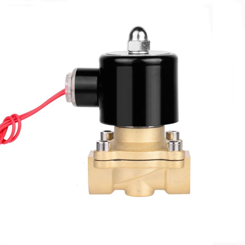 

Free Shipping 2019 New 1/4",1/8",1/2",3/4",1",2", AC220V,DC12V/24V Electric Solenoid Valve Pneumatic Valve for Water Oil Air NC