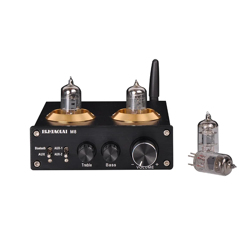 M8 HIFI 6J1 трубный усилитель CSRA64215 Bluetooth 4 0 TPA3116 цифровой мощности 50 Вт * 2 класса D ES9023 DAC
