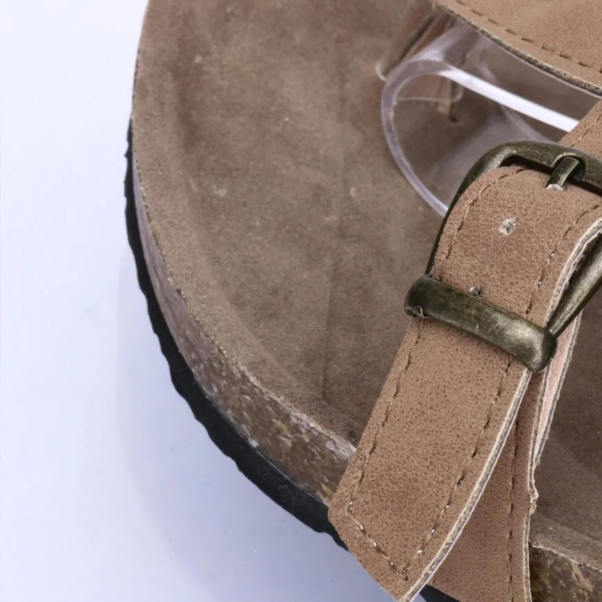 Женские римские сандалии из искусственной кожи летняя обувь в винтажном стиле с