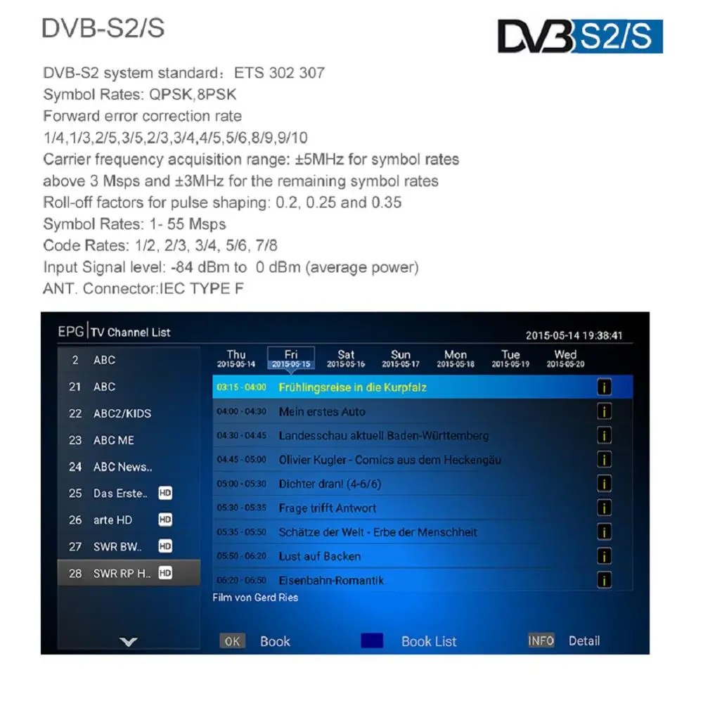 ACEMAX MECOOL KII PRO Amlogic S905D Android 7,1 четырехъядерный 64 бит 4K CCCAM Biss Гибридный ТВ-бокс PVR Timeshift 4K UHD двойной wifi DVB4K