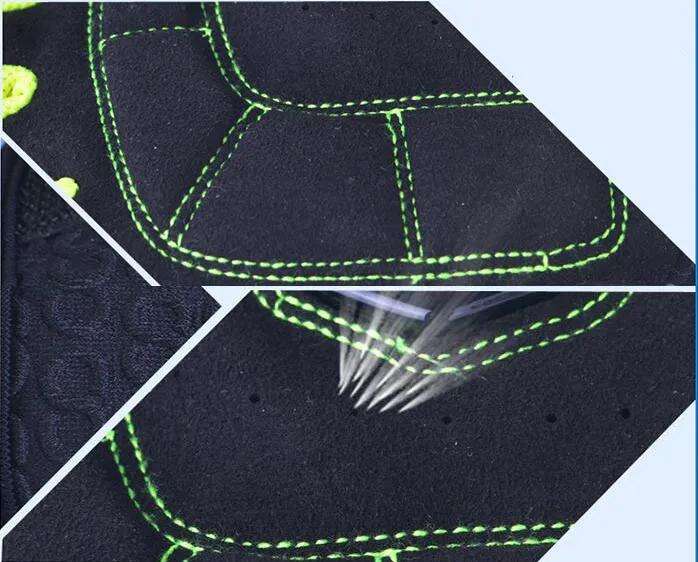 Спортивные велосипедные перчатки с открытыми пальцами сетчатые противоударные