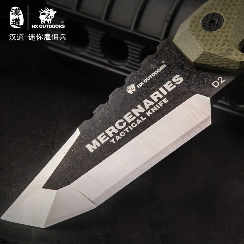 Комплект Электронных компонентов HX OUTDOORS D2 лезвие ножа маленькие боевой нож с фиксированным клинком Открытый Отдых Охота Многофункциональный выживания Ножи утилита knifves D-170