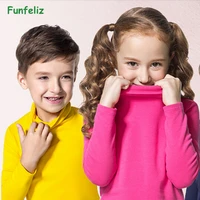 autumn winter turtleneck children sweater 10 solid colors girls sweater boys pullover shirt child cardigans for girls 2 10t