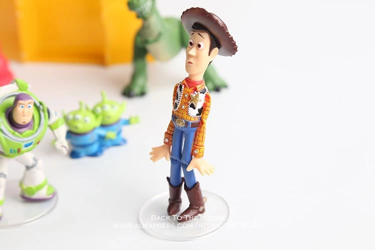 Фигурка героя из мультфильма Disney История игрушек Вуди Базз Лайтер 7 шт./компл. 2-7