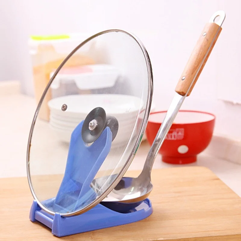 1 шт. складная пластиковая крышка для кухонного горшка|shelf kitchen|holder shelfkitchen shelf |