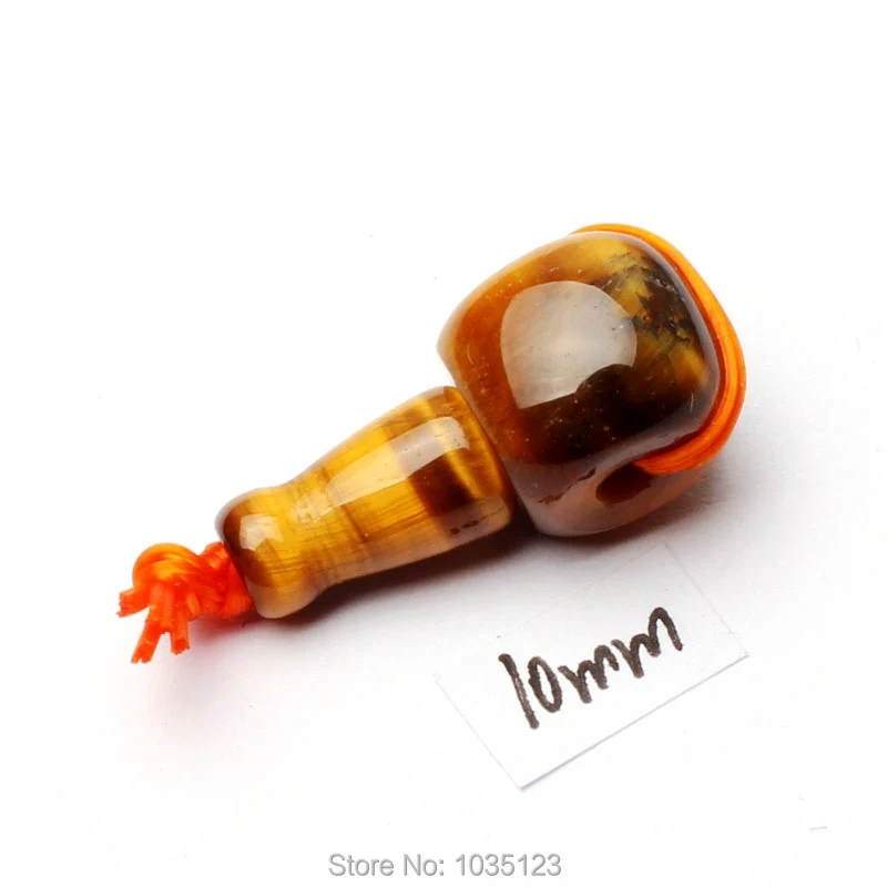 Бусины тибетский с желтым тигровым глазом 10-25 мм 1 комплект | Украшения и