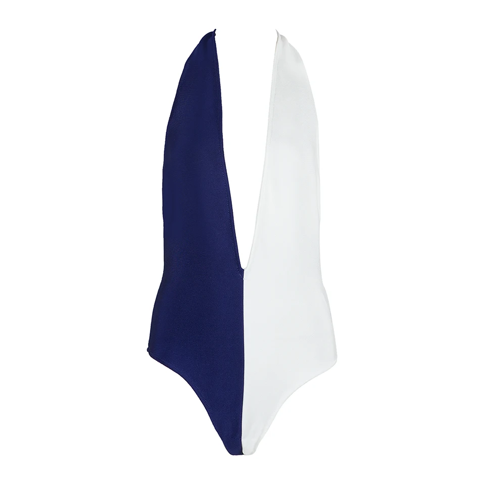 Женское бикини Seamyla без рукавов облегающие бандажные боди в стиле пэтчворк лето