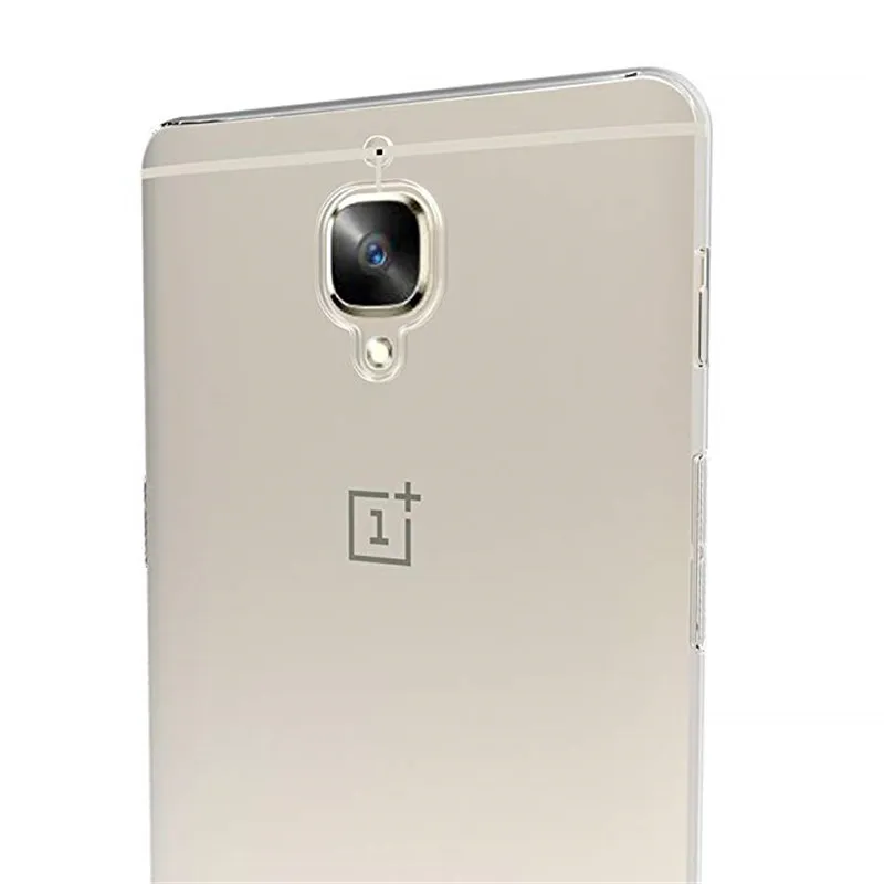 Мягкий прозрачный ТПУ силиконовый чехол для Oneplus 3 A3000 A3003 задняя крышка 5 дюймов