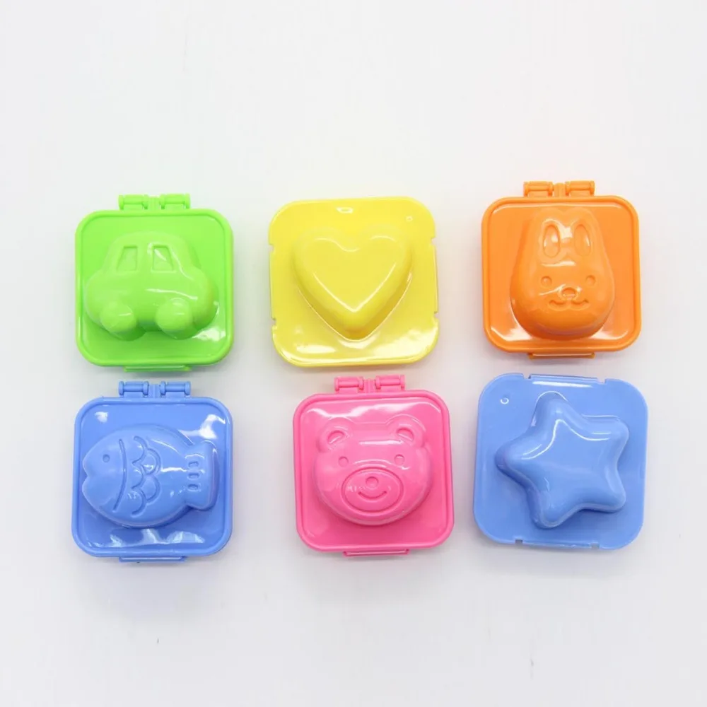 6 шт./компл. мультяшная машина для суши вареное яйцо/рисовая катушка