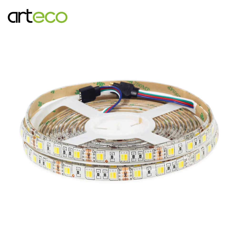 Нейтральный белый 4000K Светодиодная лента 5050 60LED/M 5 M/Roll DC 12V гибкая полоса света