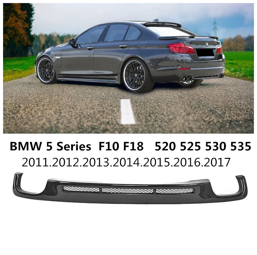 Задний спойлер для BMW 5 серии F10 F18 520 525 530 535 2011-2017 из углеродного волокна