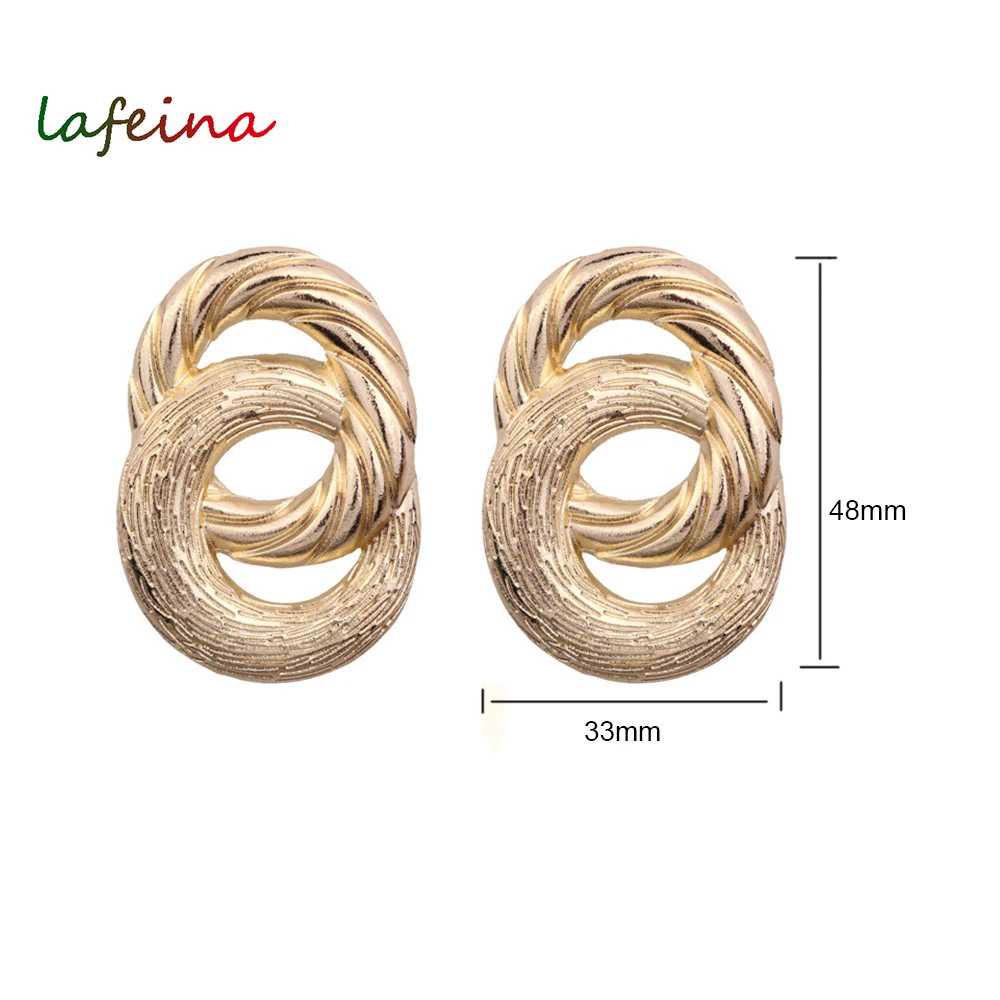 Винтажные металлические массивные серьги серьги-капли в стиле панк для женщин