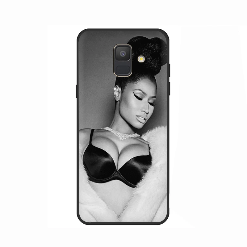 B2 В стиле Nicki Minaj, мягкий силиконовый чехол для телефона для samsung GaLaxy A3 A5 A6 A7 A8 A9 A10 A30 A40 A50 A70 J6 - Цвет: B2