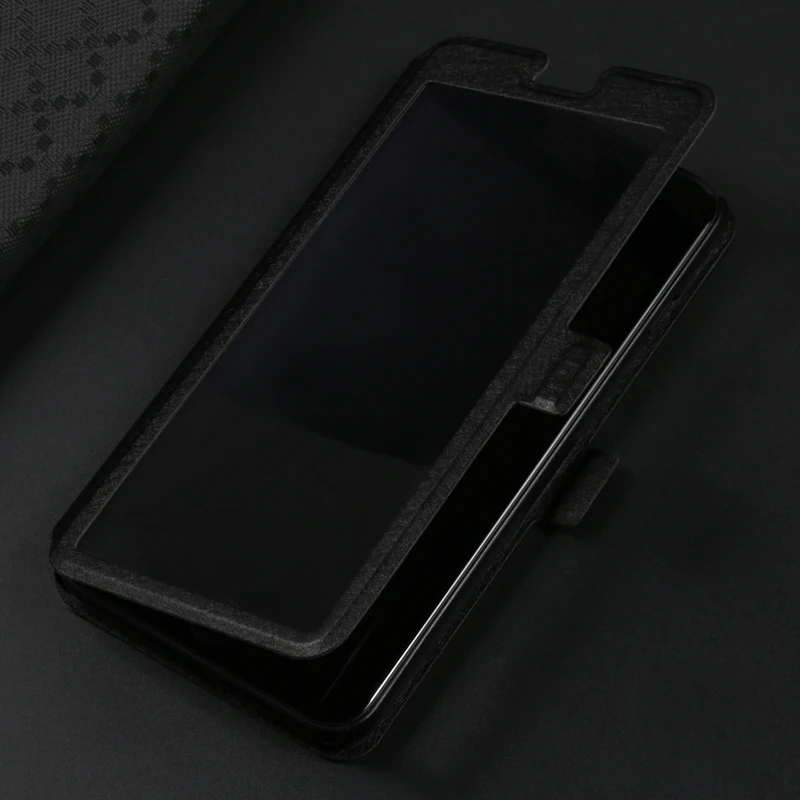 Флип кейс с окошком для Fundas ZTE Blade V8 Mini чехол BV0800 V8Lite V8Mini V0850 Lite сумка C|Чехлы-книжки|