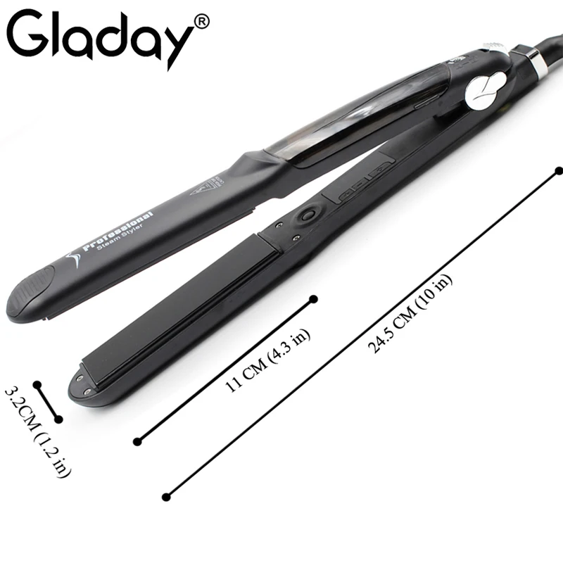 Утюжок для выпрямления волос с турмалиновым керамическим покрытием|hair straightener