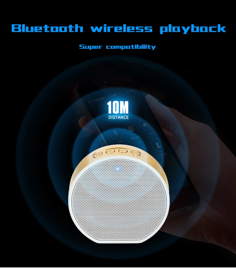 KAPCICE Портативный Bluetooth Беспроводной Динамик лучше бас 24 часа воспроизведения 66ft Bluetooth Диапазон IPX5 сопротивление воды