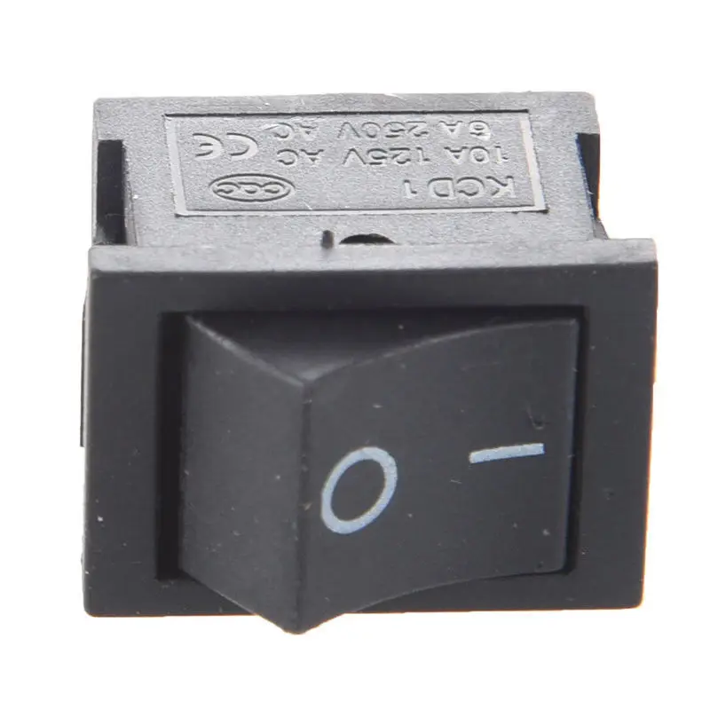10 шт. AC 6A/250V 10A/125V 6 Pin DPDT ВКЛ/вкл 2 положения оснастки в лодке кулисный переключатель