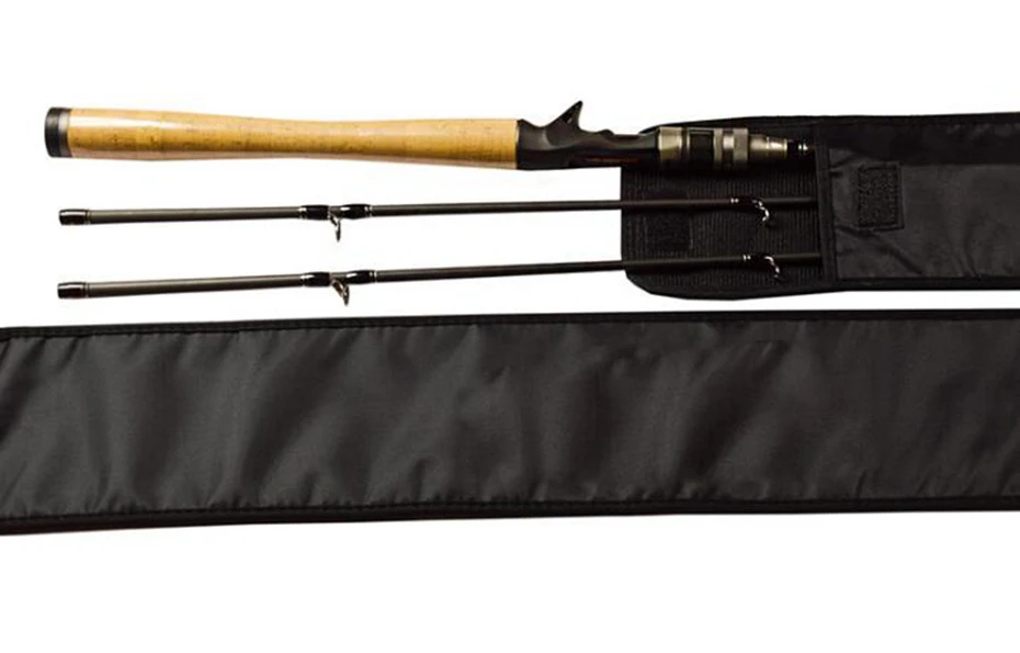 YINGTOUMAN 2PCS/LOT Canvas High-grade Bag Lu Ya Pole Set Fishing Gear bag 110 cm*10 cm/black Fish Tackle | Спорт и развлечения