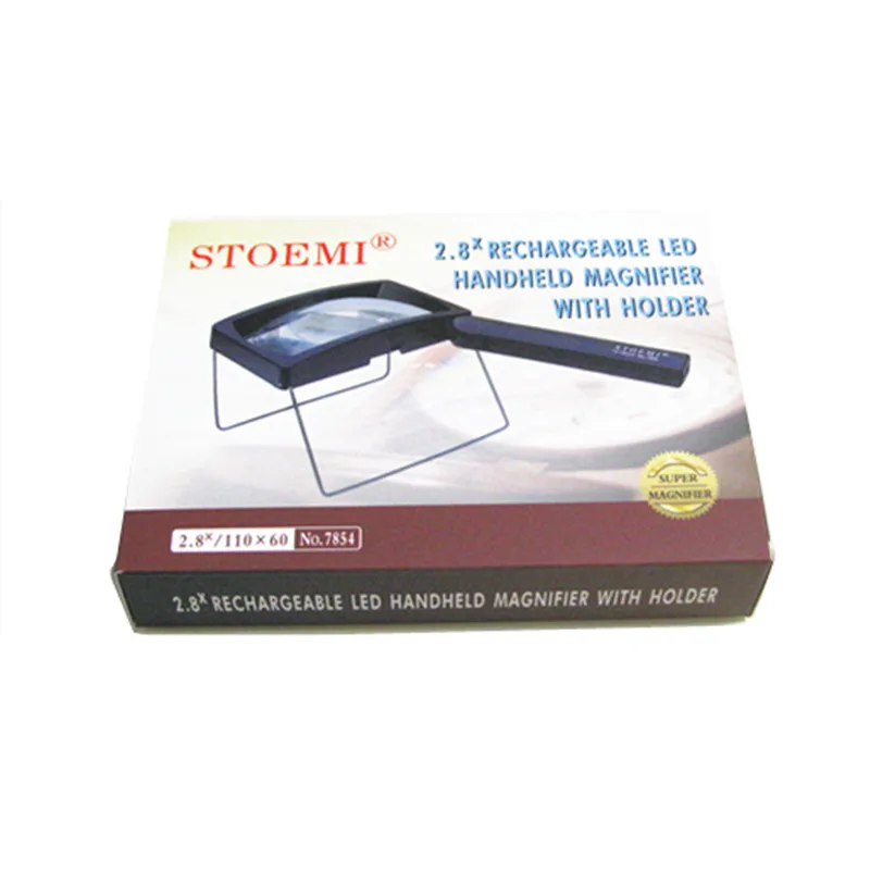 Настольная Складная Лампа с увеличительным стеклом 4 светодиода 7854 дюйма |