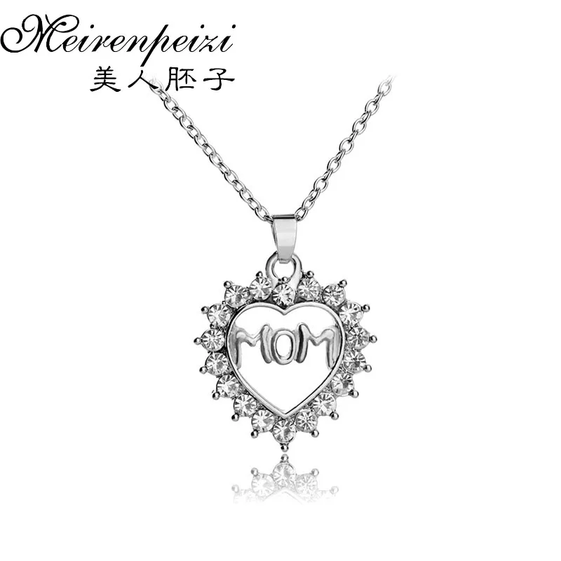 Ожерелье с подвесками Mommy Initial для женщин ожерелье буквами на подарок день матери