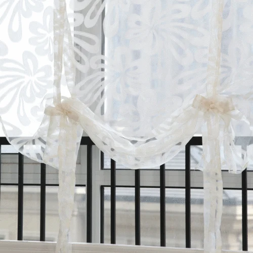 Новые занавески s для окон дома и офиса тюлевые шторы с цветочным рисунком дверей