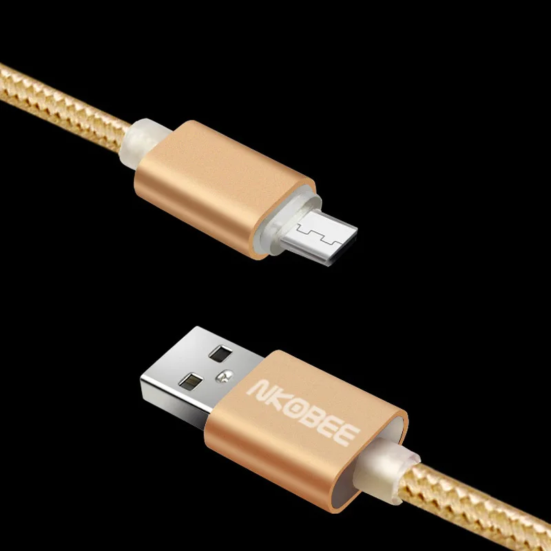NKOBEE Мобильный Телефон Кабель Для iPhone 7 5S 6 Micro USB Зарядное Устройство для Передачи