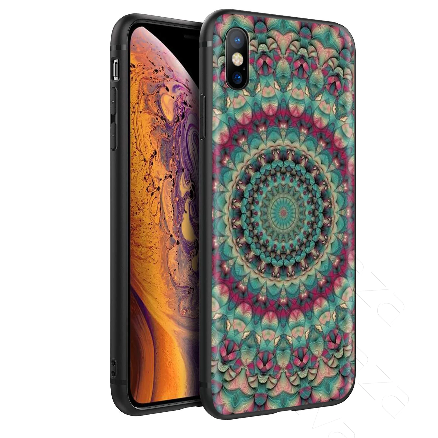 Чехол для йоги Lavaza Mandala чехол iPhone 11 Pro XS Max XR X 8 7 6 6S Plus 5 5s se |