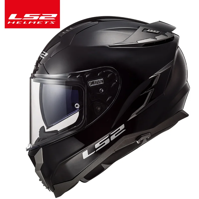 LS2 FF327 СТЕКЛОВОЛОКНО мотоциклетный шлем с двойным щитком с защитным солнечным интерьером полный гоночный мотоциклетный шлем пленка анти-туман Pinloc - Цвет: 5