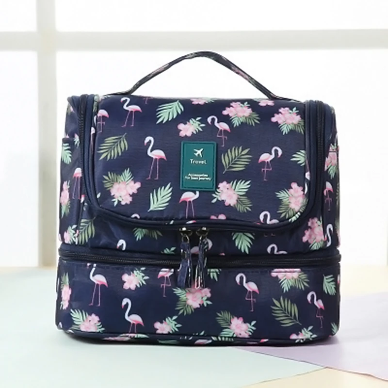 Водонепроницаемая двухслойная косметичка DINIWELL дорожный Органайзер