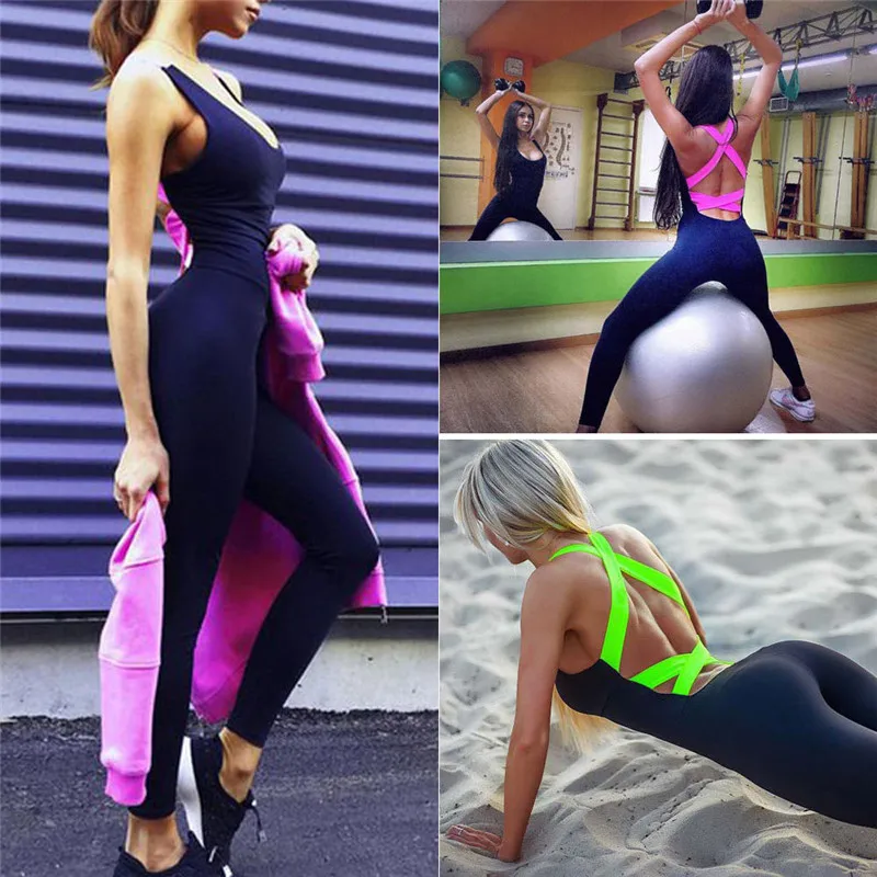 Женский спортивный костюм для занятий йогой и бодибилдингом|Наборы бега| |