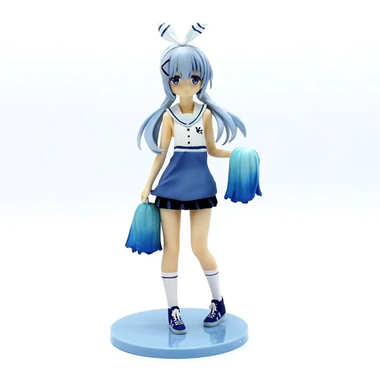 23cm Anime figure Is The Order A Rabbit cheerleader ver. Kafuu Chino action figure T30