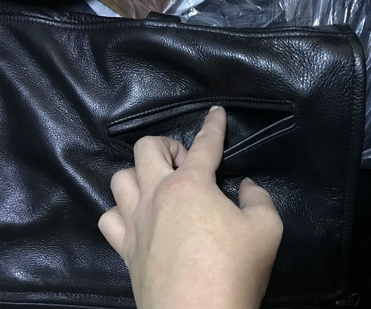 Брендовое классическое кожаное пальто horseskin, мужские куртки из натуральной кожи, модная мужская Тонкая японская куртка, качество