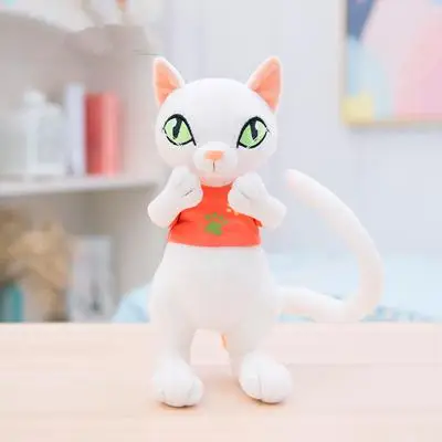 Горячая новинка, 1 шт., 30 см/40 см/50 см, милый кот, плюшевый Кот, милая плюшевая игрушка в виде животного для детей, подарок на день рождения, Рождество - Цвет: 1