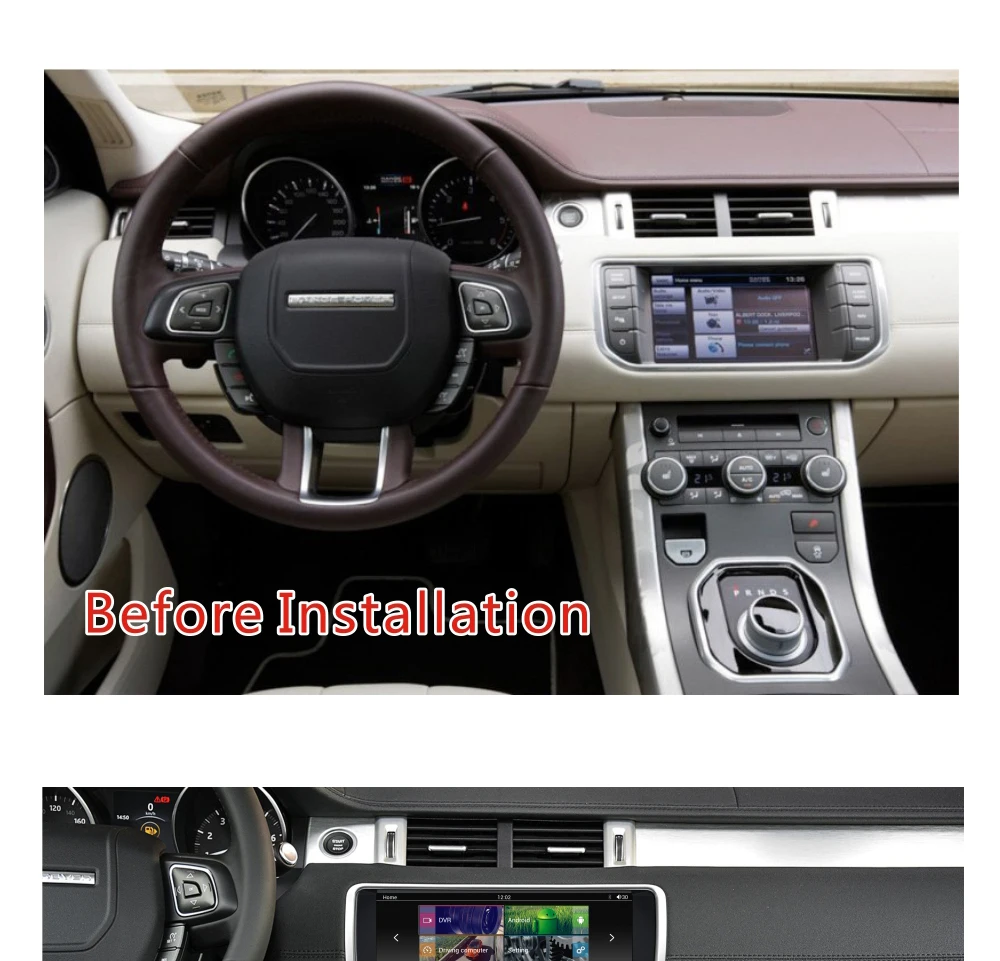 MERRYWAY 10,25 ''для RANGE ROVER EVOQUE 2012- приборная панель мультимедиа Navi gps Bluetooth Android6.0 ram+ rom 2+ 32GB плеер