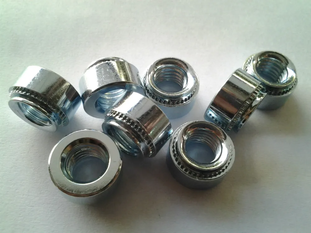 

S-M4-0 self-clinching nut, Carbon steel ,zinc, PEM standard,instock, Made in china