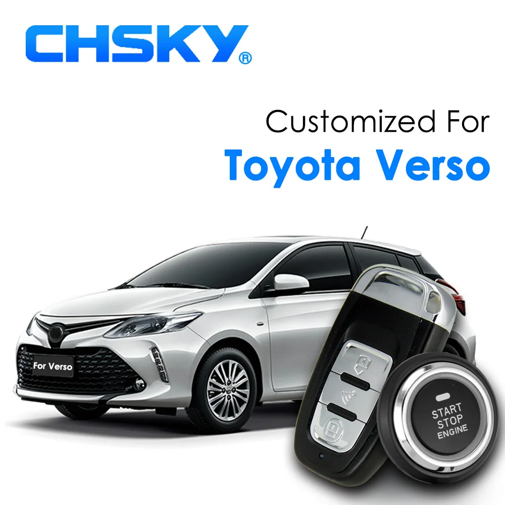 CHSKY автомобиль RFID Keyless начать запись Системы кнопка Start Stop Engine дистанционного