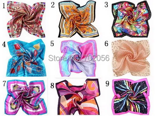 Новое поступление квадратный шелковый шарф платок оптовая продажа розничная