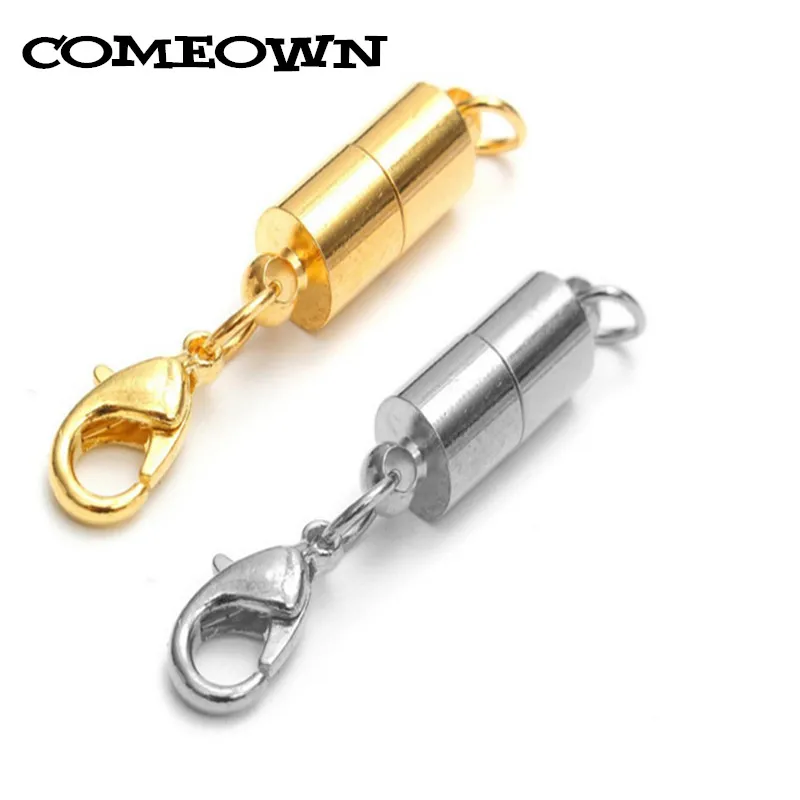 COMEOWN 5 шт. золото/серебро Цвет сильные магнитные замочки и застежка-лобстер для DIY