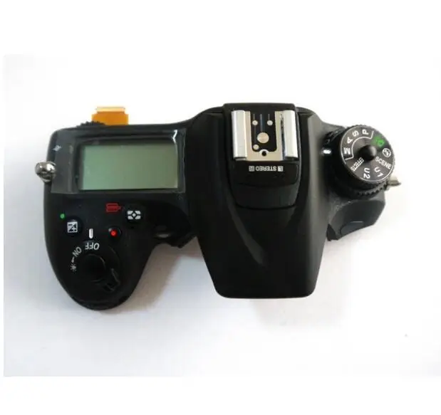 Верхняя Крышка корпуса блок для Никона D7100 с верхним ЖК-экраном, встроенной флеш-памятью, гибким кабелем FPC Камера Замена