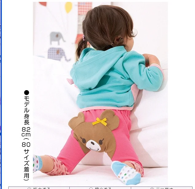 Детские хлопковые леггинсы с мультяшным принтом|Брюки| |