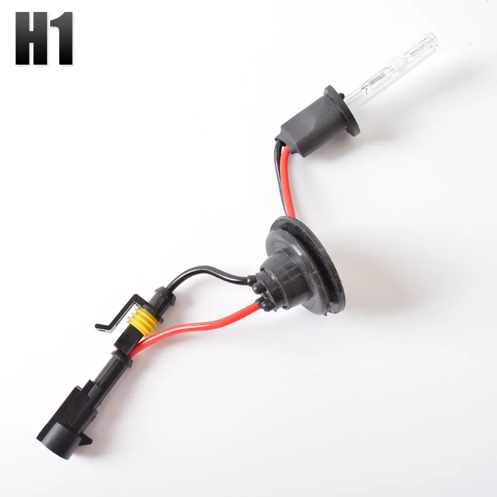 KT Высокое качество 1 шт 55W H1 Xenon HID комплект фар Лампа 12V 3000 K/4300 K/6000 K/8000 K