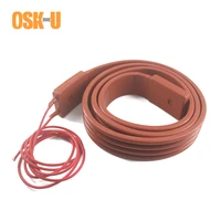 220v silicon heater strip 15253050mm width 1m length heater band anti freezing electric heating cable for pipeline