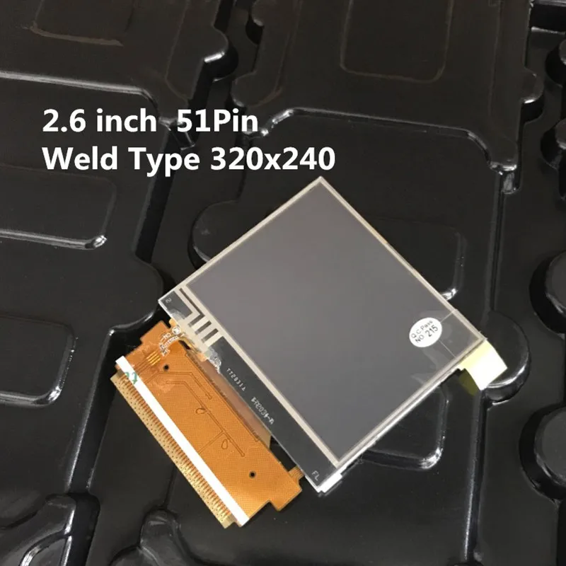 Цветной горизонтальный ЖК дисплей 2 6 дюйма 51P SPI TFT с сенсорной панелью ILI9342