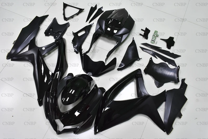GSXR 600 2008 2010 K8 комплекты обтекателей GSX R600 08 10 Набор для всего тела 750 черный