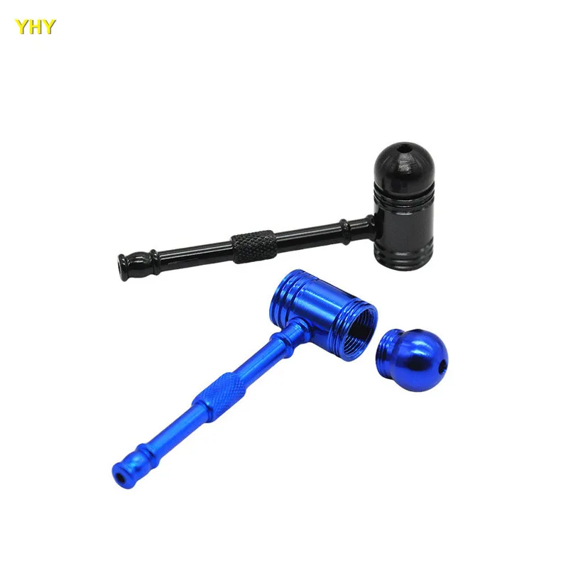 Новая маленькая металлическая молотковая трубка многоцветная прочная из