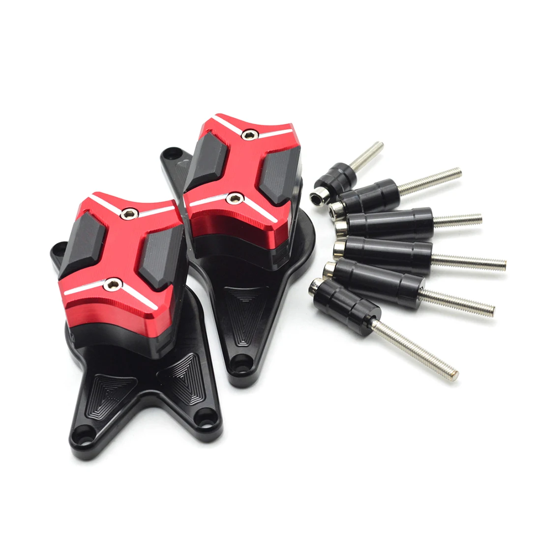 Аварийные колодки для мотоциклетной рамы чехол двигателя слайдеры протектор CNC