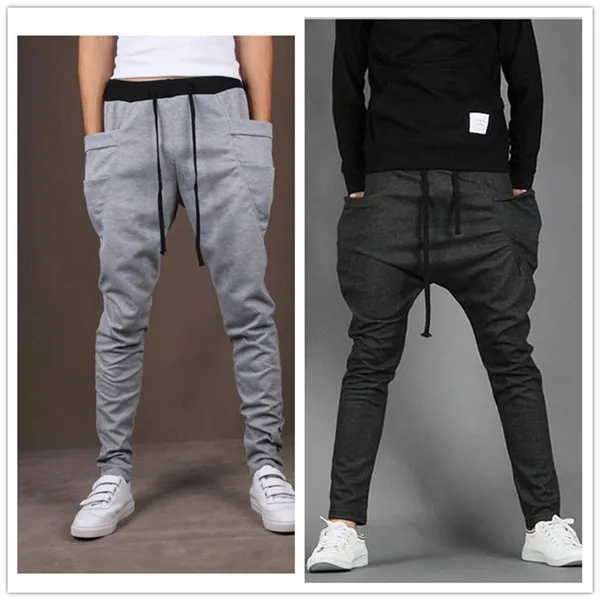 2018 корейские тонкие обтягивающие спортивные брюки Модные мужские бегуны s