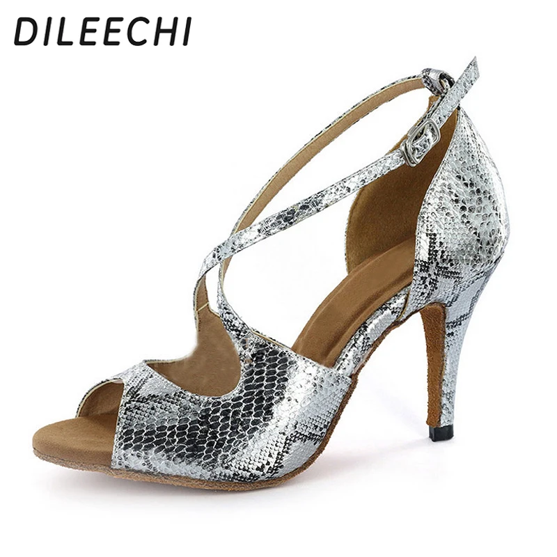 Dileechi Для женщин Костюмы для латиноамериканских танцев танцевальная обувь
