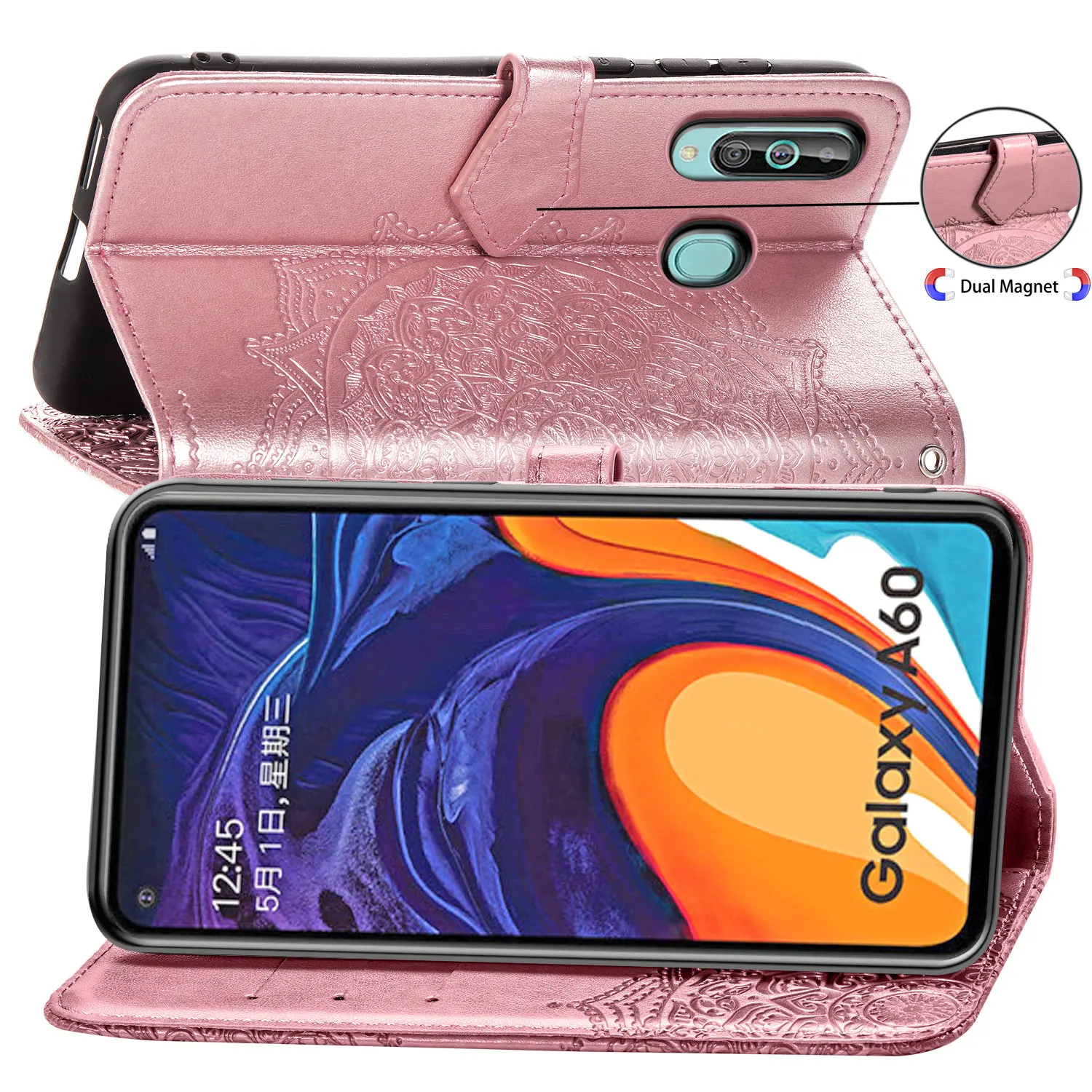 Для Samsung Galaxy A50 A10 A20 A30 A40 A60 A70 A80 A90 A10E A20E кожаный флип-чехол-книжка для 10 20 30 40 50 70 80