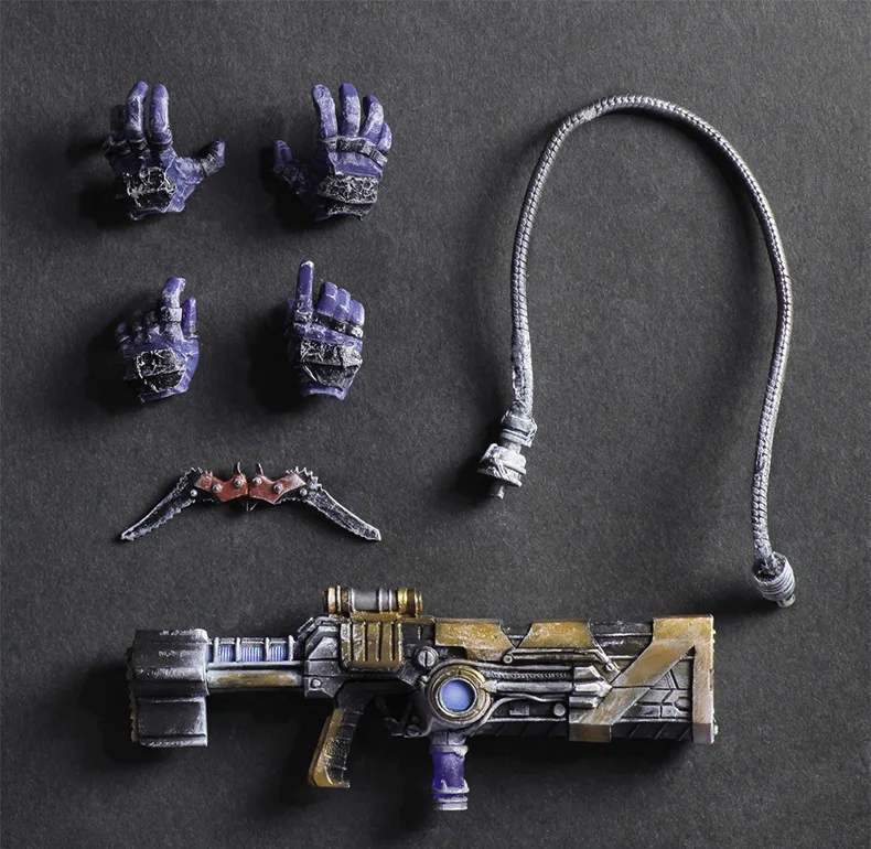 Бэтмен Play Arts Kai Mr.Freeze ПВХ фигурки игрушки 260 мм аниме человек Freeze Playarts модель